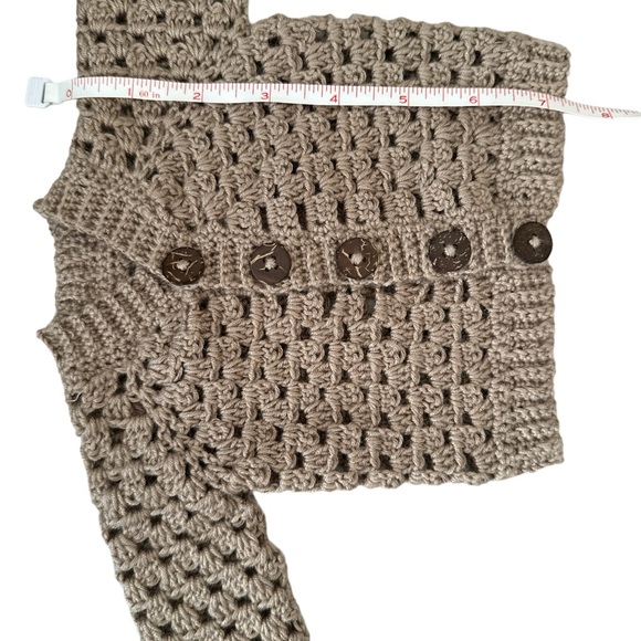 Handcrafted Baby Cardigan Sweater - Picture 6 of 7